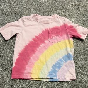 Vineyard Vines Kids Rainbow Tie-Dye Tee